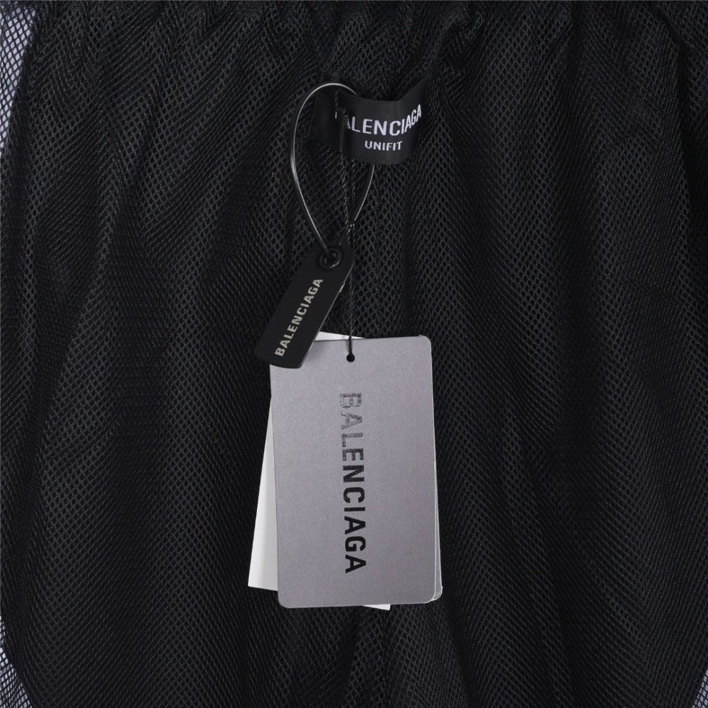 Balenciaga Color-Block Paneled Shorts