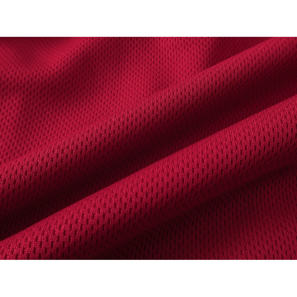 Balenciaga Burgundy-and-White Contrast Quick-Dry Soccer Shorts