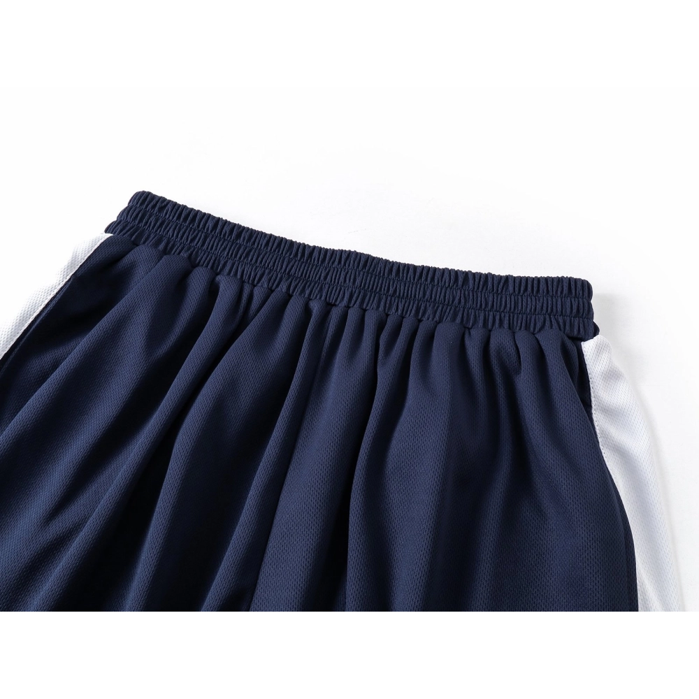 Balenciaga Navy Quick-Dry Soccer Shorts