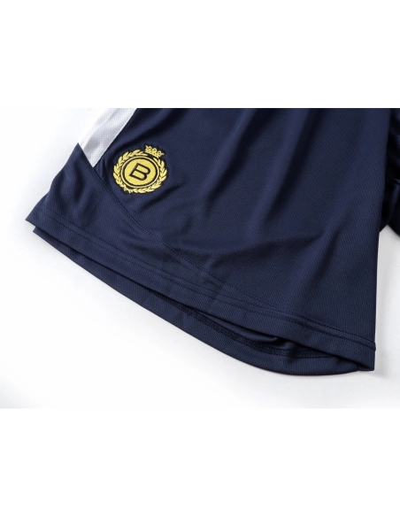 Balenciaga Navy Quick-Dry Soccer Shorts
