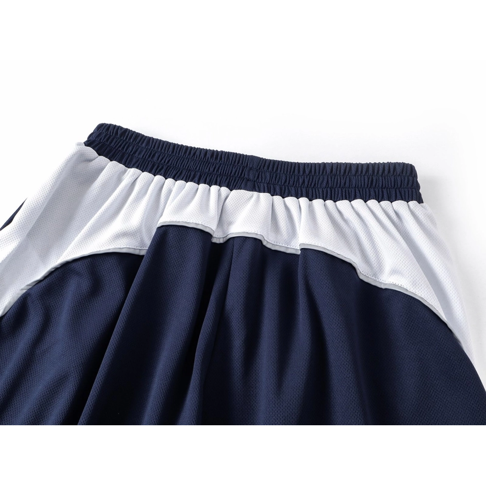 Balenciaga Navy Quick-Dry Soccer Shorts