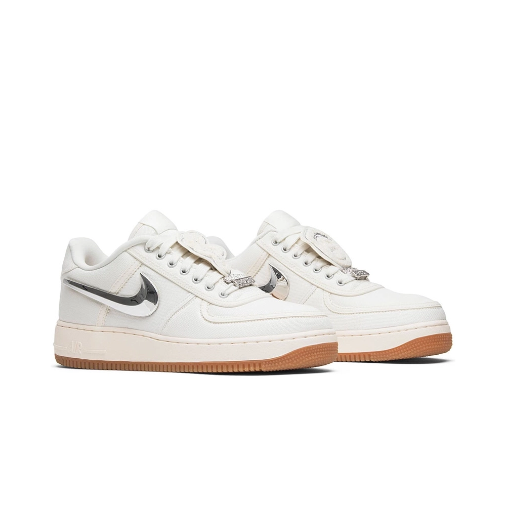 Travis Scott x Air Force 1 Sail,NIKE AIR FORCE,NIKE SHOES Reps
