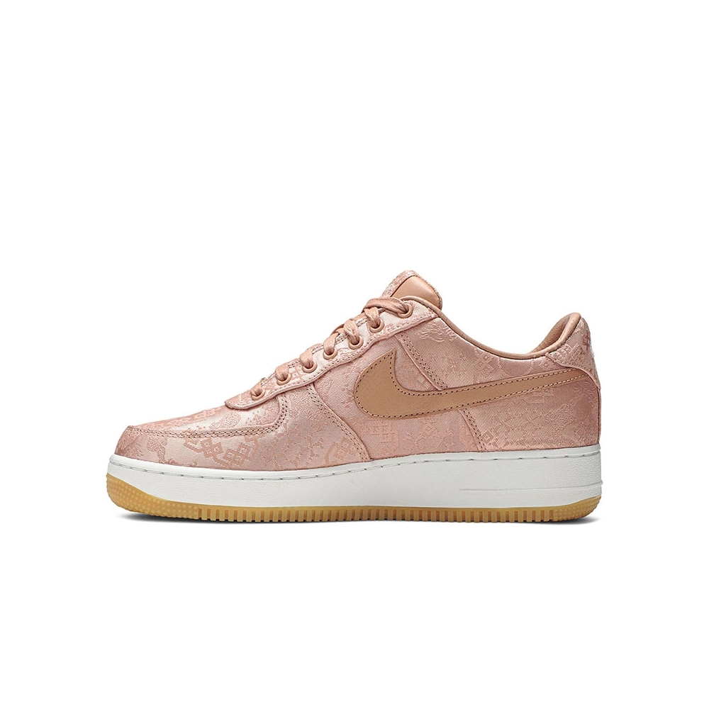 CLOT x Air Force 1 Low Premium Rose Gold Silk,NIKE AIR FORCE,NIKE SHOES Reps