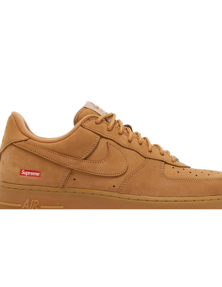 Supreme x Air Force 1 Low SP Wheat,NIKE AIR FORCE,NIKE SHOES Reps