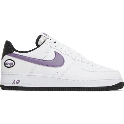 Air Force 1 07 LV8 Hoops White Canyon Purple,NIKE AIR FORCE,NIKE SHOES Reps