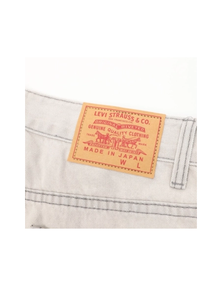Chrome Hearts Light Grey Silver Horsehair Cross Patchwork Leather Jeans