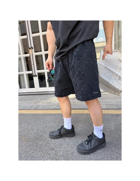 Chrome Hearts Towel Fabric Jacquard Shorts