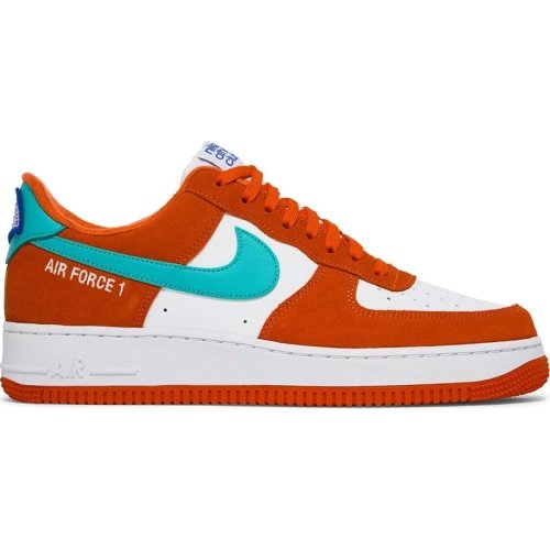 Air Force 1 07 LV8 Athletic Club Rush Orange Washed Teal,NIKE AIR FORCE,NIKE SHOES Reps
