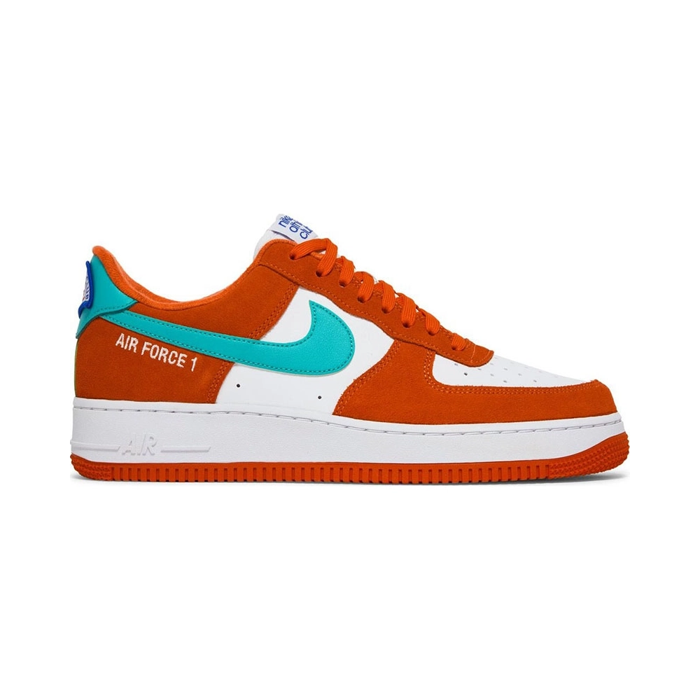 Air Force 1 07 LV8 Athletic Club Rush Orange Washed Teal,NIKE AIR FORCE,NIKE SHOES Reps