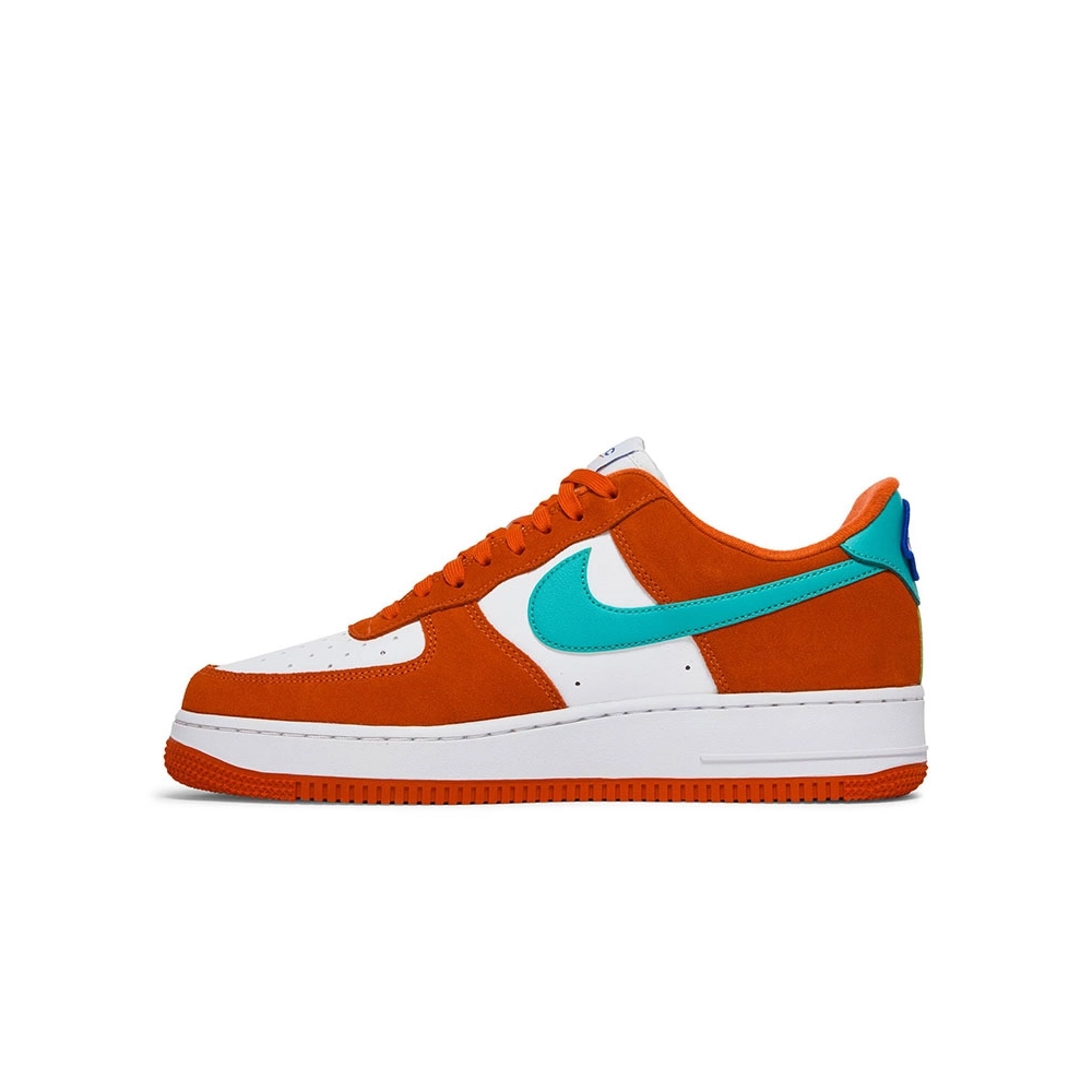 Air Force 1 07 LV8 Athletic Club Rush Orange Washed Teal,NIKE AIR FORCE,NIKE SHOES Reps