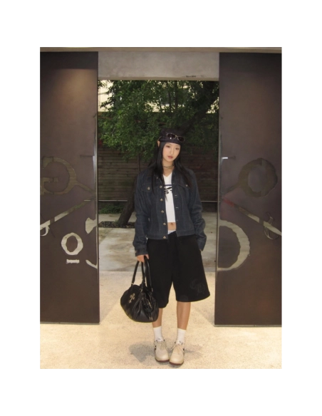 Chrome Hearts Sanskrit Embroidery Shorts