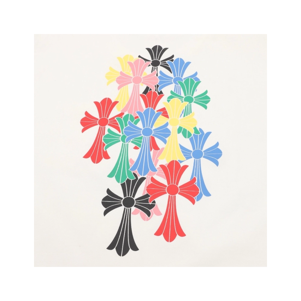Chrome Hearts Colorful Cross Short Sleeve 063