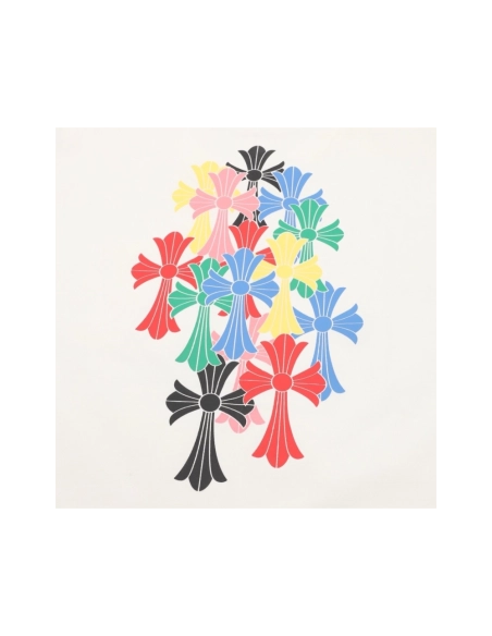 Chrome Hearts Colorful Cross Short Sleeve 063