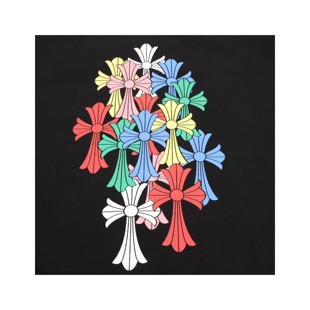 Chrome Hearts Colorful Cross Short Sleeve 064