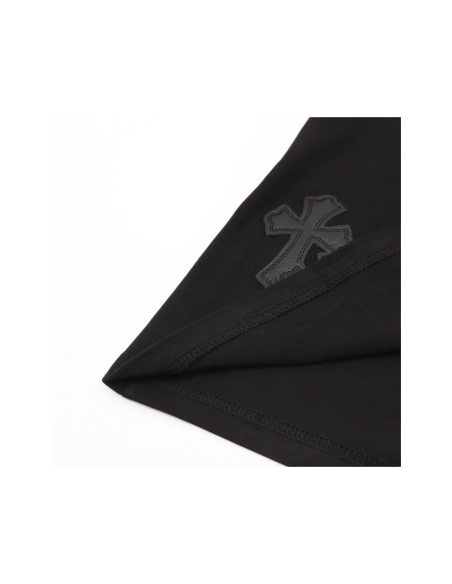 Chrome Hearts Leather Patch Cross Short Sleeve 065