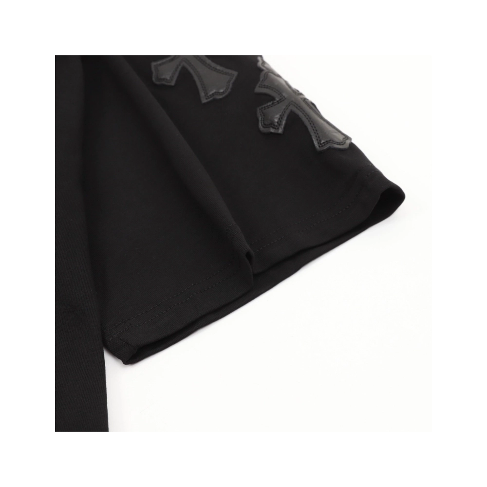 Chrome Hearts Leather Patch Cross Short Sleeve 065