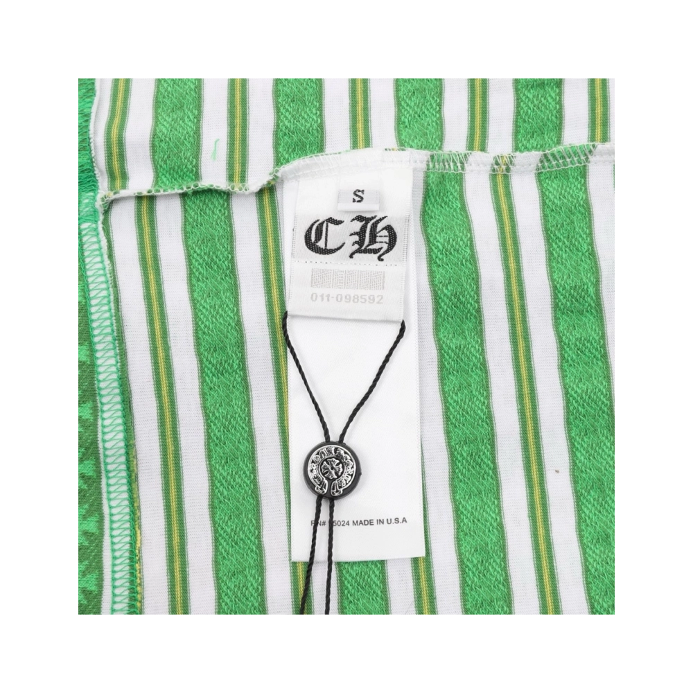 Chrome Hearts Cross Stripe Short Sleeve 067