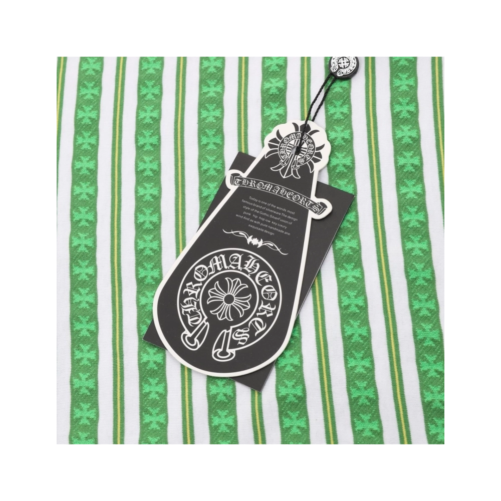 Chrome Hearts Cross Stripe Short Sleeve 067