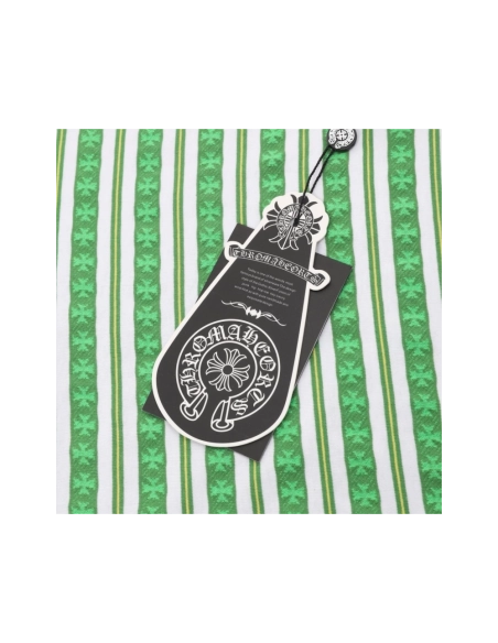Chrome Hearts Cross Stripe Short Sleeve 067