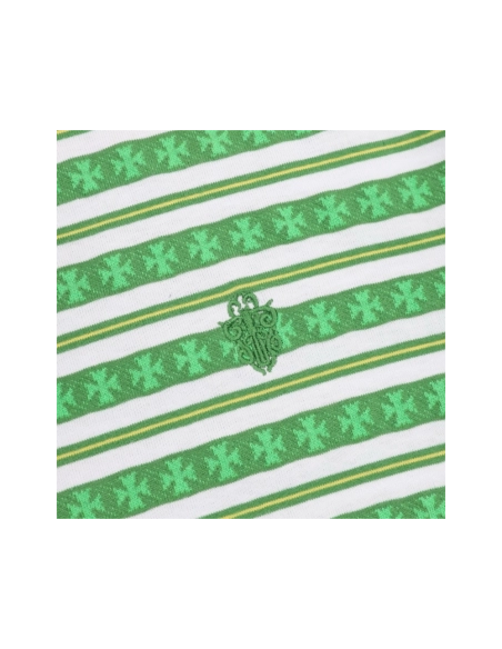 Chrome Hearts Cross Stripe Short Sleeve 067