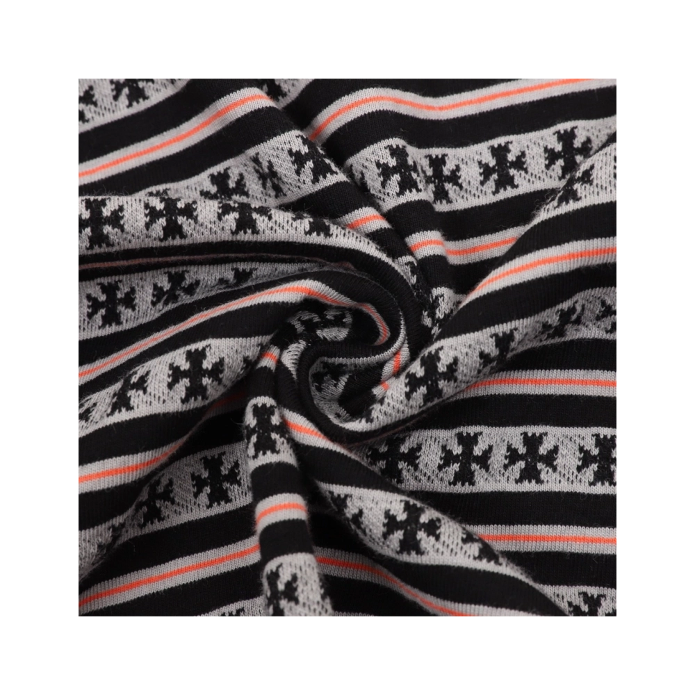 Chrome Hearts Cross Stripe Short Sleeve 068