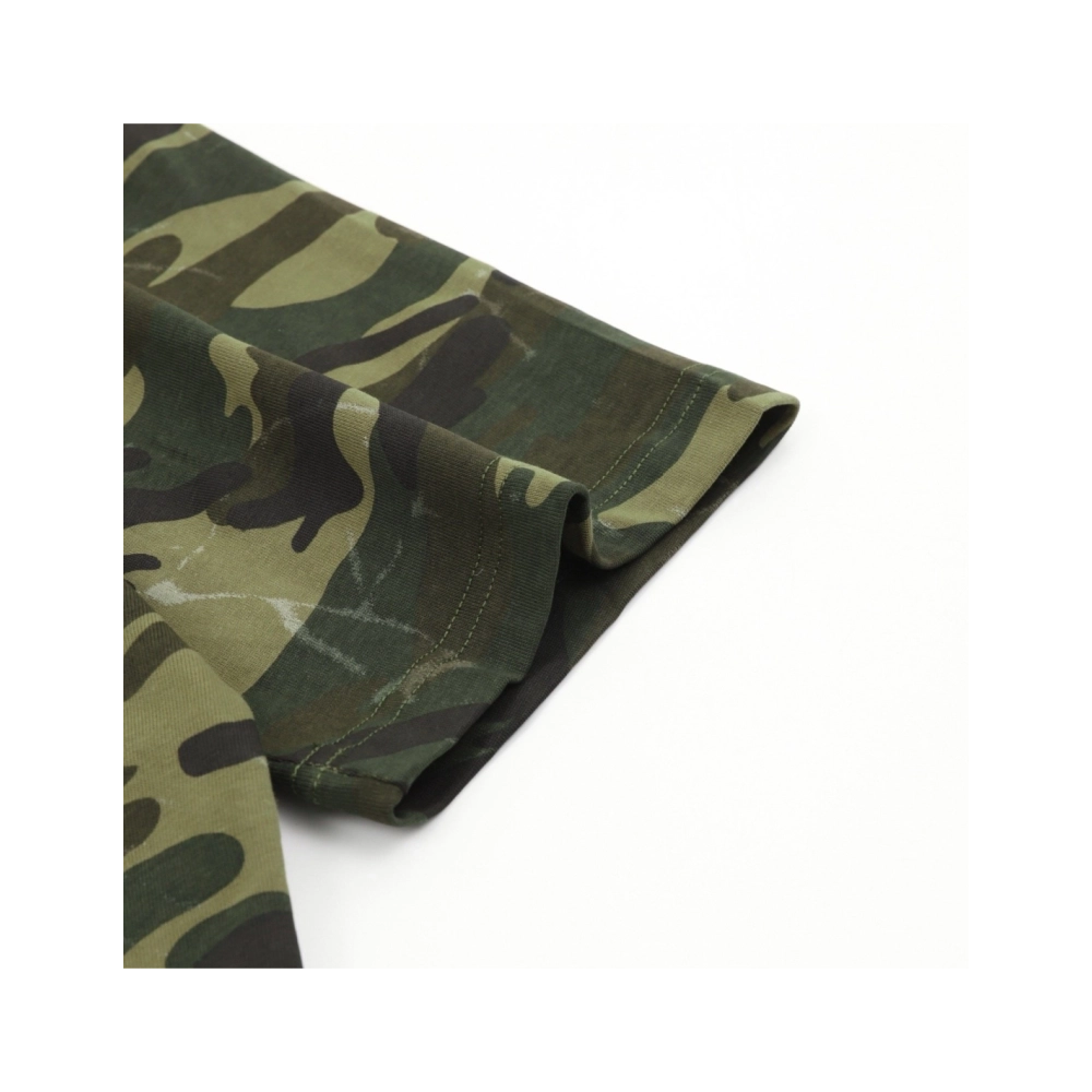 Chrome Hearts Camo Flag Print Short Sleeve 069