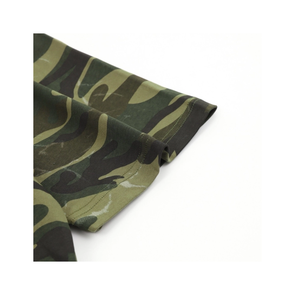 Chrome Hearts Camo Flag Print Short Sleeve 070