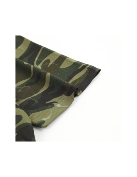 Chrome Hearts Camo Flag Print Short Sleeve 070