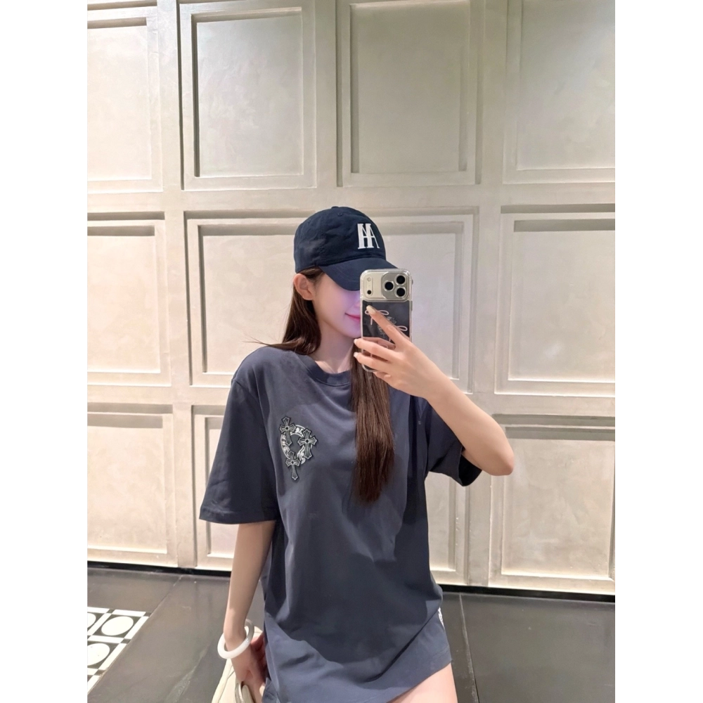 Chrome Hearts Sanskrit Cross Short Sleeve 071
