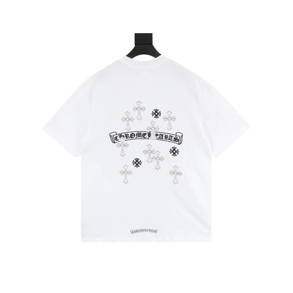 Chrome Hearts Sanskrit Cross Short Sleeve 072