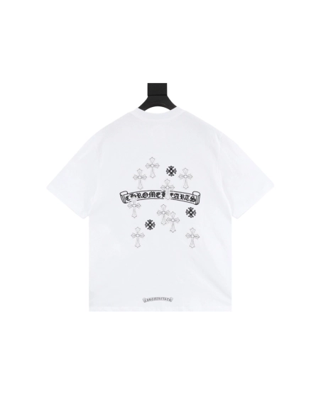 Chrome Hearts Sanskrit Cross Short Sleeve 072