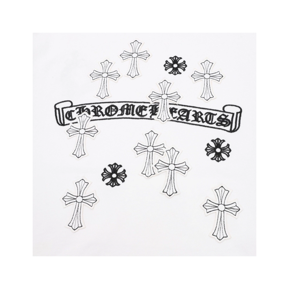 Chrome Hearts Sanskrit Cross Short Sleeve 072