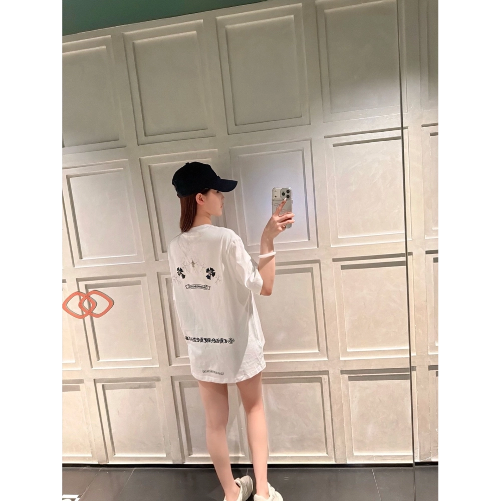 Chrome Hearts Sanskrit Cross Short Sleeve 074