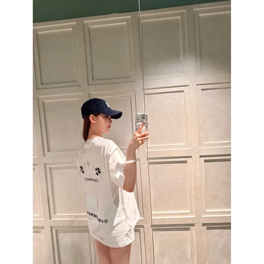 Chrome Hearts Sanskrit Cross Short Sleeve 074