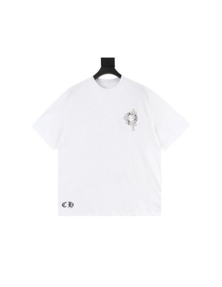 Chrome Hearts Sanskrit Cross Short Sleeve 074