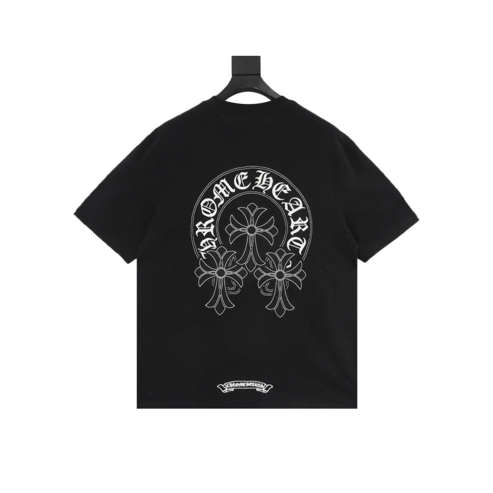 Chrome Hearts Sanskrit Cross Short Sleeve 075