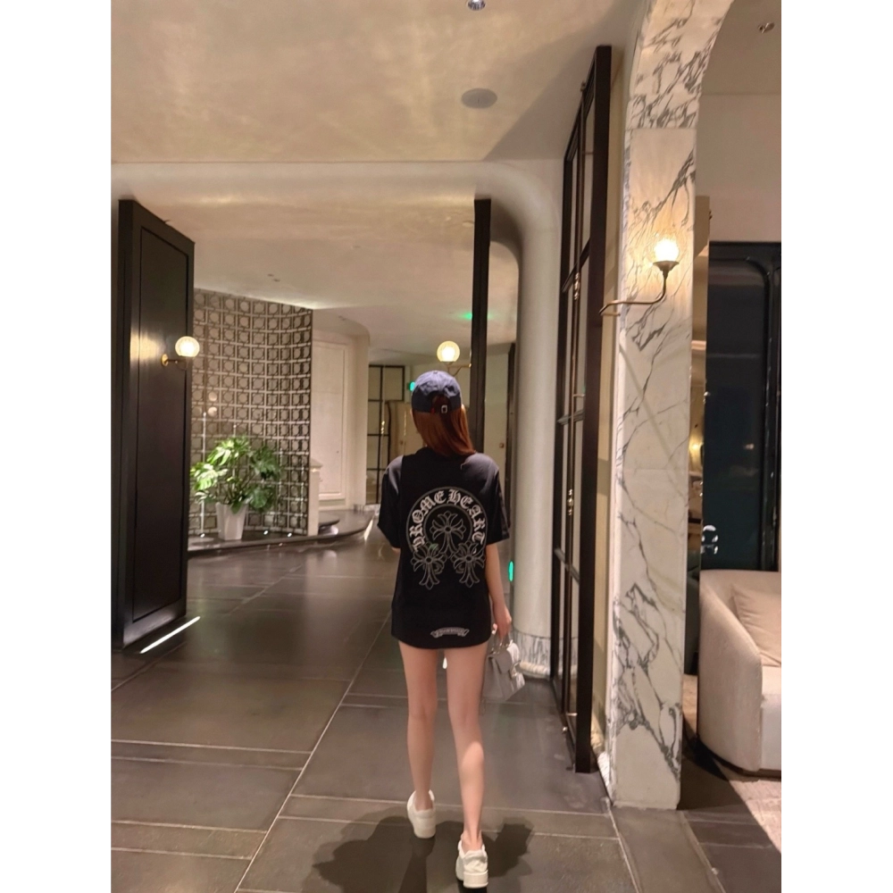 Chrome Hearts Sanskrit Cross Short Sleeve 075