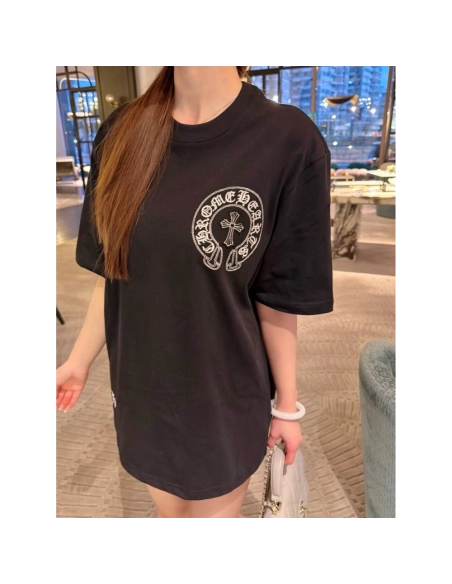 Chrome Hearts Sanskrit Cross Short Sleeve 075