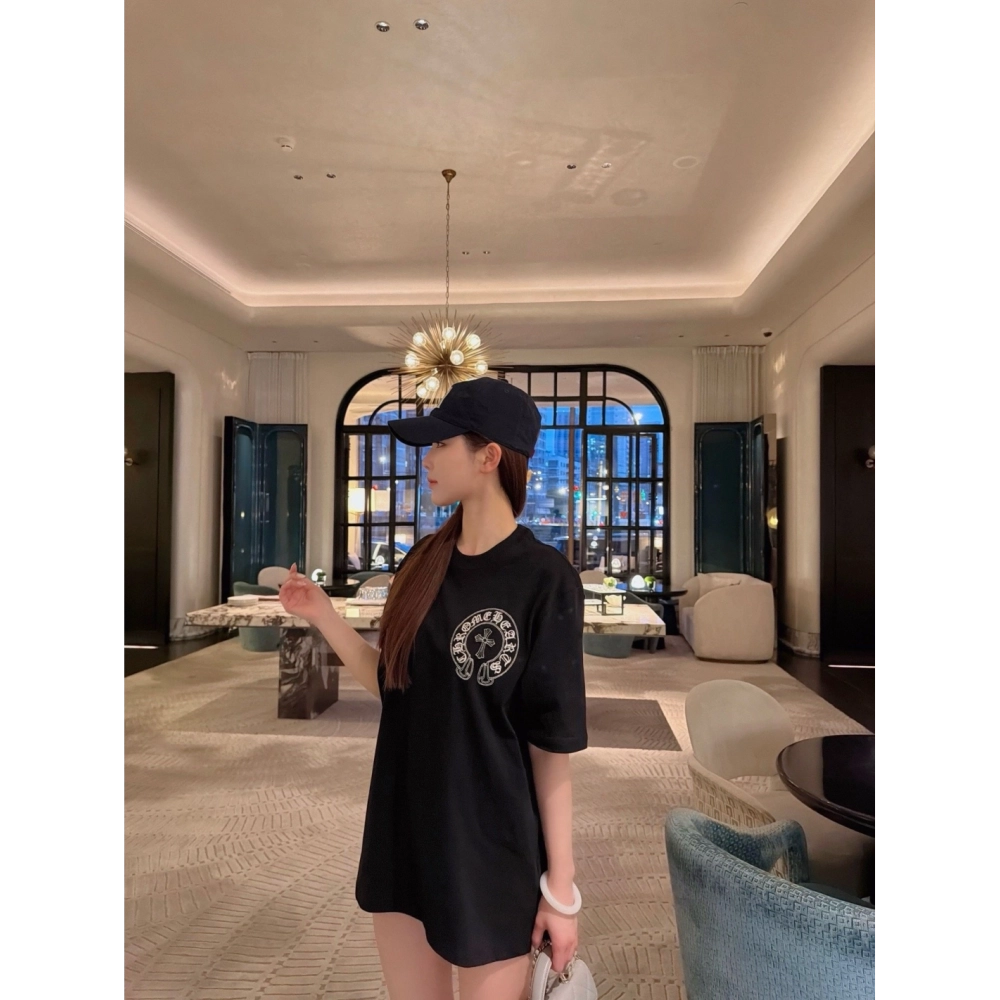 Chrome Hearts Sanskrit Cross Short Sleeve 075