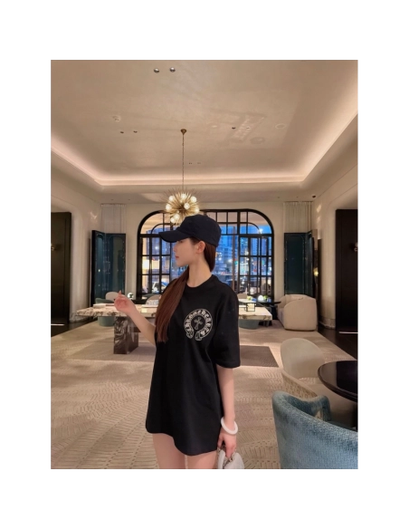 Chrome Hearts Sanskrit Cross Short Sleeve 075