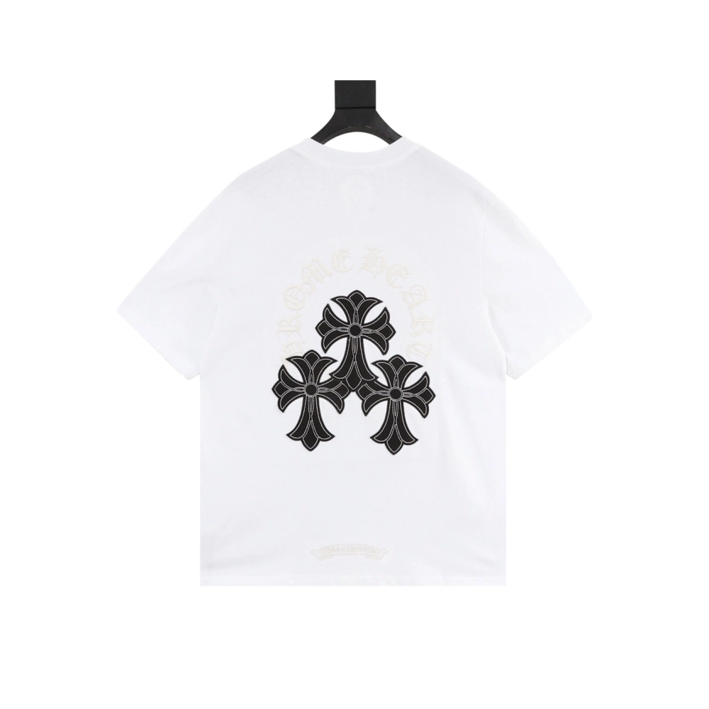 Chrome Hearts Sanskrit Cross Short Sleeve 076