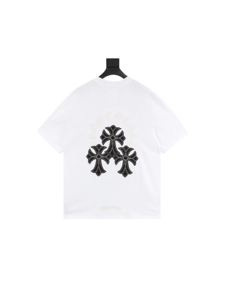 Chrome Hearts Sanskrit Cross Short Sleeve 076