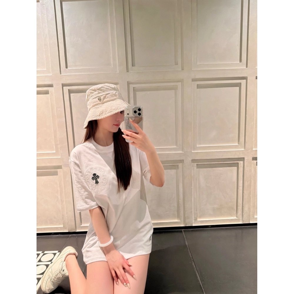 Chrome Hearts Sanskrit Cross Short Sleeve 076