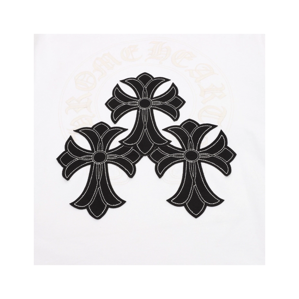 Chrome Hearts Sanskrit Cross Short Sleeve 076