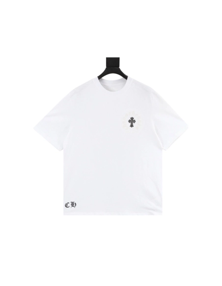 Chrome Hearts Sanskrit Cross Short Sleeve 076