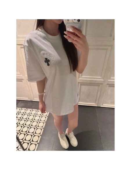 Chrome Hearts Sanskrit Cross Short Sleeve 076
