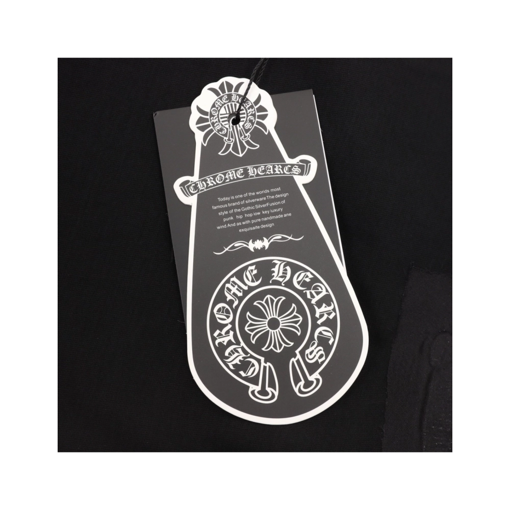 Chrome Hearts Sanskrit Patch Embroidery Short Sleeve 077