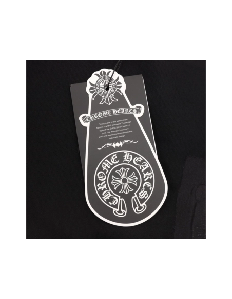 Chrome Hearts Sanskrit Patch Embroidery Short Sleeve 077
