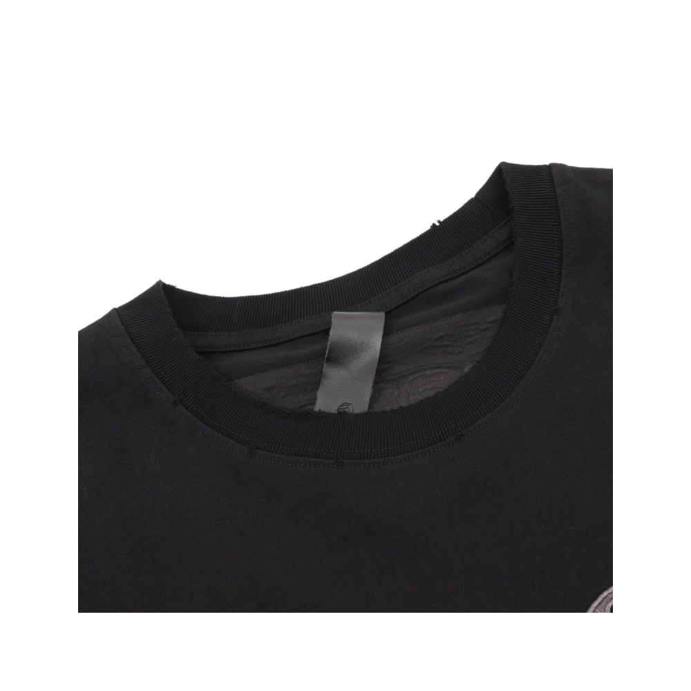 Chrome Hearts Sanskrit Patch Embroidery Short Sleeve 077