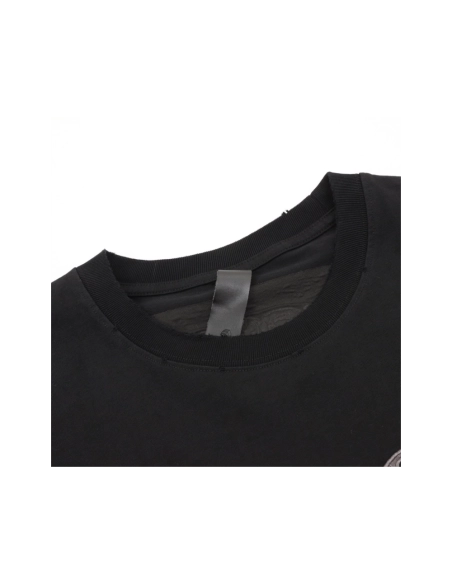 Chrome Hearts Sanskrit Patch Embroidery Short Sleeve 077